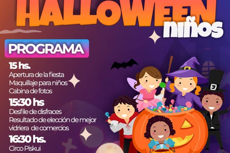 Programación de la Fiesta de Halloween para chicos