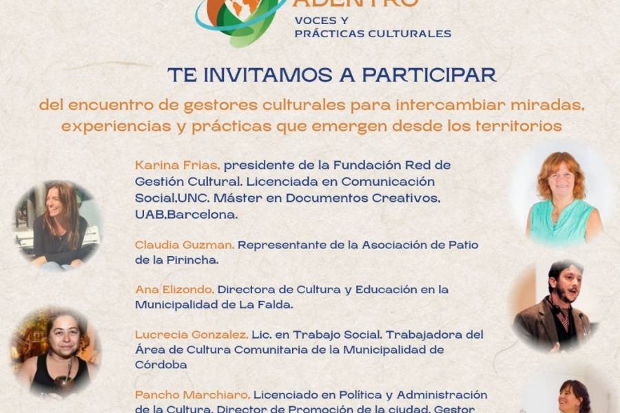 Encuentro “Desde Adentro: Voces y Prácticas Culturales” Encuentro “Desde Adentro: Voces y Prácticas Culturales”