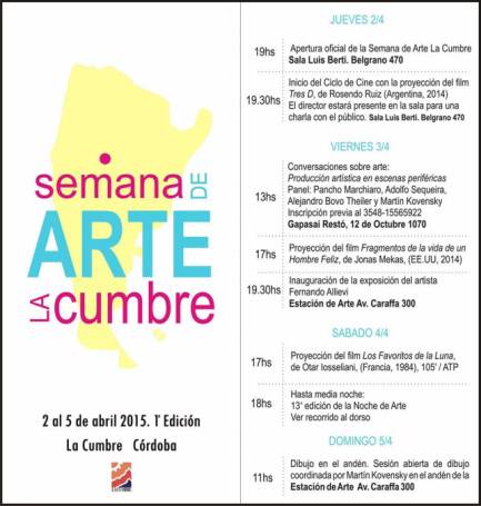 COMENZO LA SEMANA DE ARTE EN LA CUMBRE