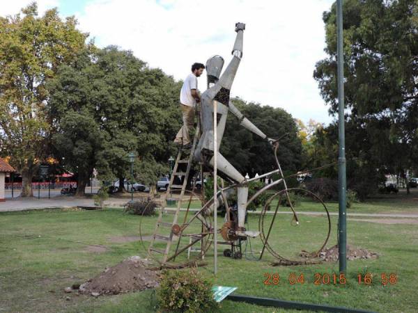 LA MUNICIPALIDAD REALIZO UN HOMENAJE A LOS CICLISTAS