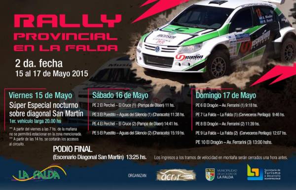 COMIENZA EL RALLY PROVINCIAL DE LA FALDA