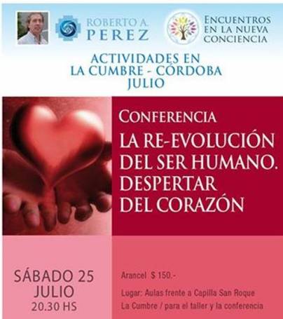 NUEVA CONFERENCIA DE ROBERTO PEREZ EN LA CUMBRE