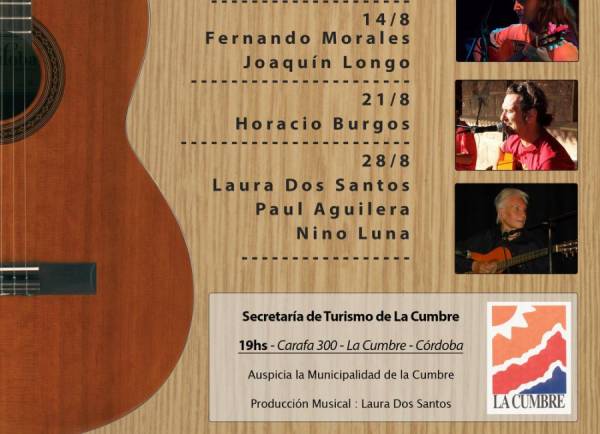 SE ORGANIZA EN LA CUMBRE EL PRIMER ENCUENTRO DE GUITARRAS