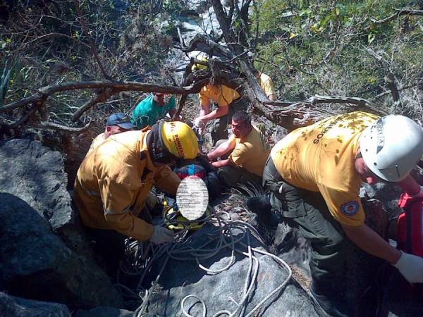 LUEGO DEL RESCATE EN LA MONTAÑA, LA MUJER FALLECIO EN CAPILLA DEL MONTE