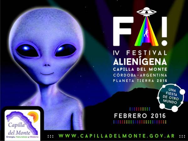 SE VIENE LA CUARTA FIESTA ALIENIGENA EN CAPILLA DEL MONTE