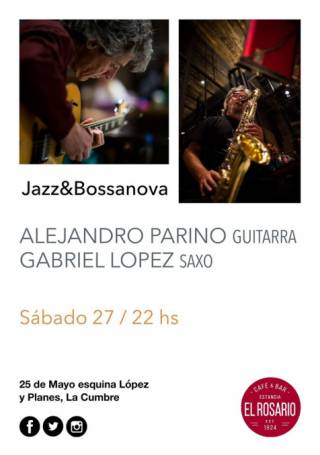 JAZZ Y BOSSA EN CAFE DE ESTANCIA EL ROSARIO