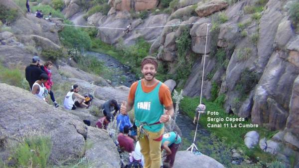 HIGHLINE: ESPECTACULAR EVENTO DEPORTIVO EN CAPILLA DEL MONTE