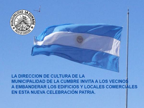 EN LA CUMBRE NOS PREPARAMOS PARA EL DIA DE LA BANDERA