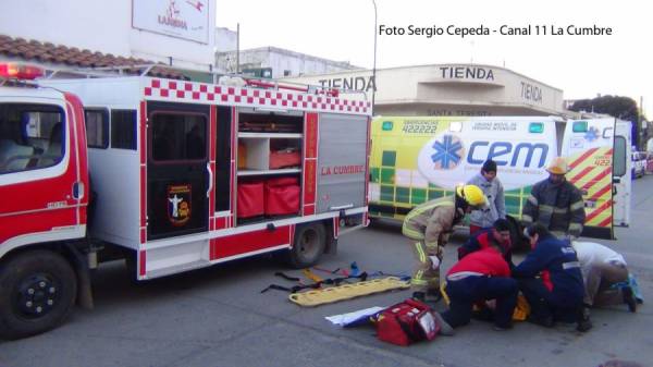 DOMINGO Y LUNES ACCIDENTES DE MOTOS EN LA CUMBRE