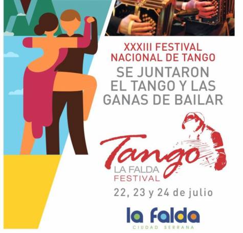 ESTE VIERNES COMIENZA LA FIESTA DEL TANGO EN LA FALDA