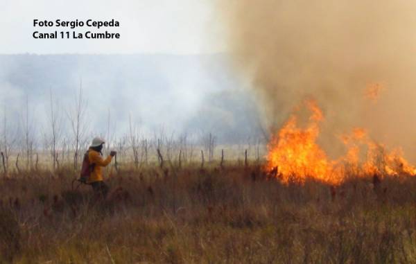 EL PRIMER INCENDIO DE LA TEMPORADA