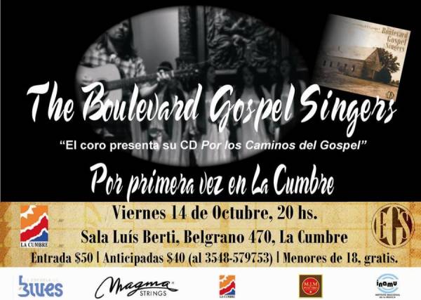 EL CORO GOSPEL TAMBIEN EN LA CUMBRE