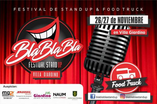 VILLA GIARDINO SE PREPARA PARA EL FESTIVAL DE STAND UP