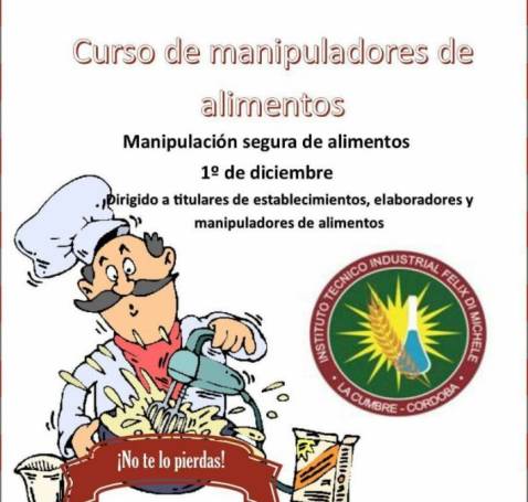 CURSO DE MANIPULADORES DE ALIMENTOS EN LA CUMBRE