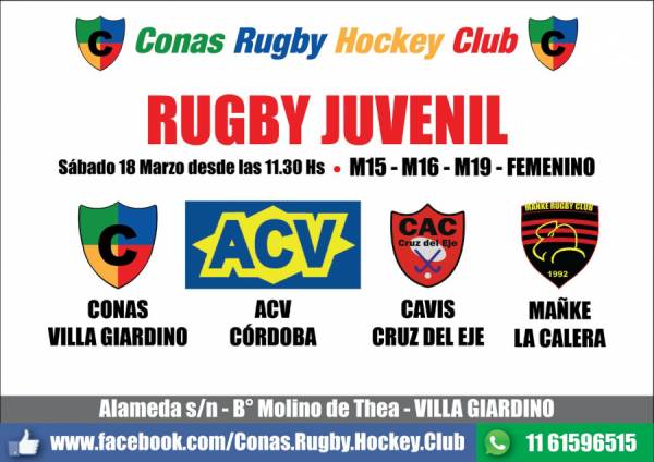 ENCUENTRO DE RUGBY EN VILLA GIARDINO