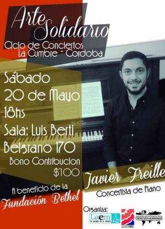 SABADO 20 HABRA UN CONCIERTO DE PIANO EN LA CUMBRE