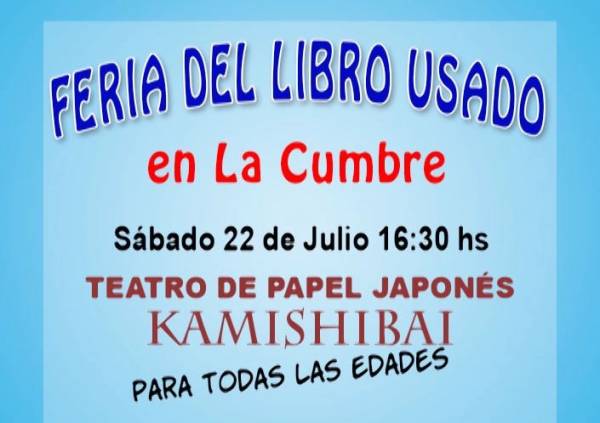 FERIA DEL LIBRO USADO EN LA CUMBRE