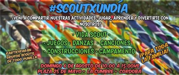 ESTE DOMINGO 6 HABRA UN ENCUENTRO DE SCOUTS EN LA CUMBRE