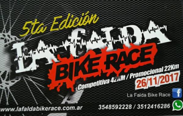 EL DOMINGO 26 SE CORRE LA FALDA BIKE RICE