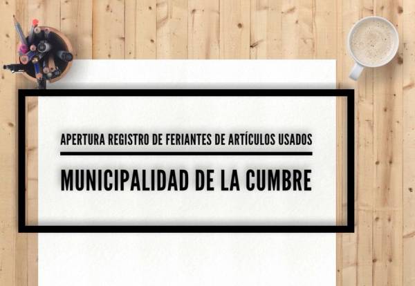 ATENCION FERIANTES DE LA CUMBRE: SE TIENEN QUE REGISTRAR