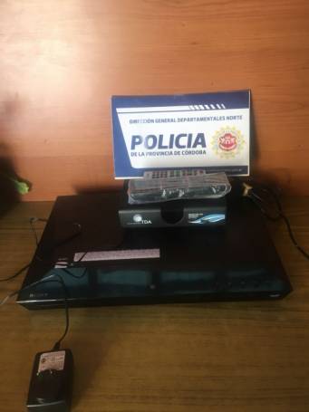 LA POLICIA RECUPERO EL EQUIPO ROBADO EN EL MUSEO LA LOMA