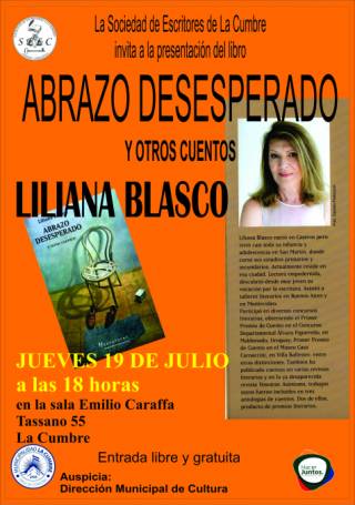 LILIANA BLASCO PRESENTA SU LIBRO EN LA CUMBRE