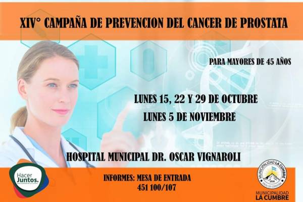 CAMPAÑA DE PREVENCION DEL CANCER DE LA PROSTATA