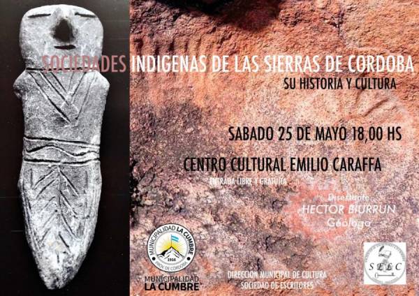 EL GEOLOGO BIURRUN DARA UNA CHARLA EN LA CUMBRE SOBRE LOS INDIGENAS