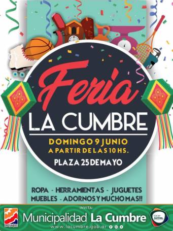 ESTE DOMINGO FERIA EN LA CUMBRE