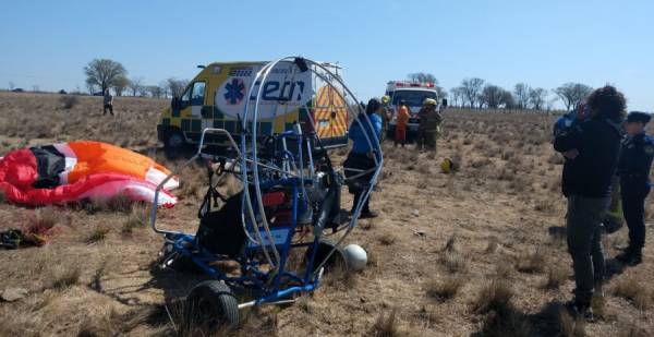 ACCIDENTE CON UN PARATRIKE EN LA CUMBRE