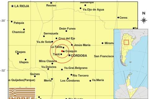 Temblor en Cosquín se sintió en casi todo Punilla