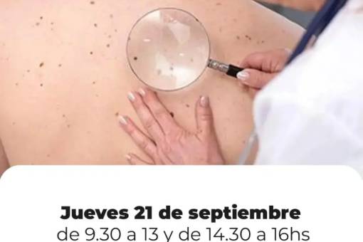 JUEVES 21: CAMPAÑA PREVENCION CANCER DE PIEL