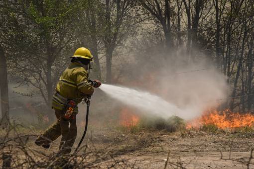 Alerta por riesgo extremo de incendios en toda la provincia