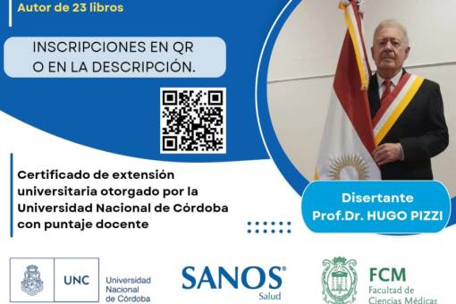 SANOS INVITA A LA DISERTACION DEL DR.PIZZI EN CRUZ DEL EJE