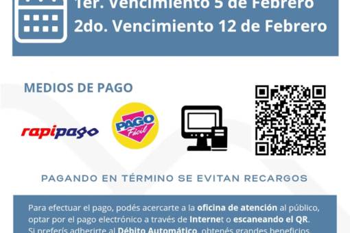 Aguas Capilla anuncia próximos vencimientos