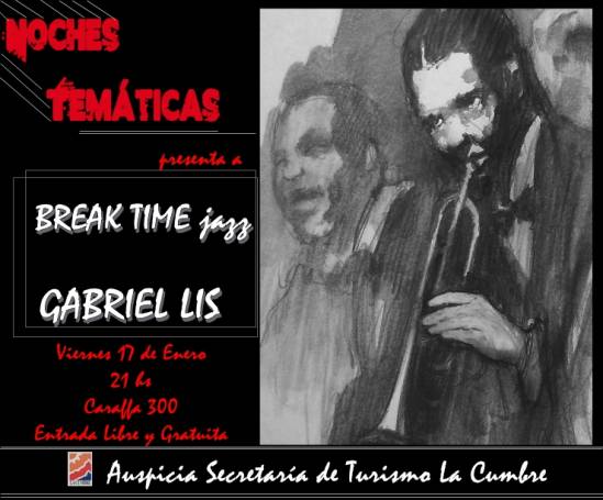 ESTA NOCHE ACTUARAN  BREAK TIME Y HUGO QUIROGA