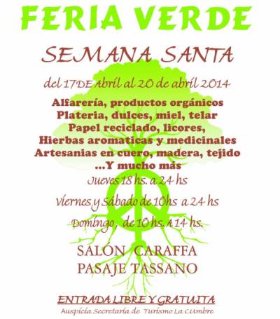 SE VIENE LA FERIA VERDE DE SEMANA SANTA