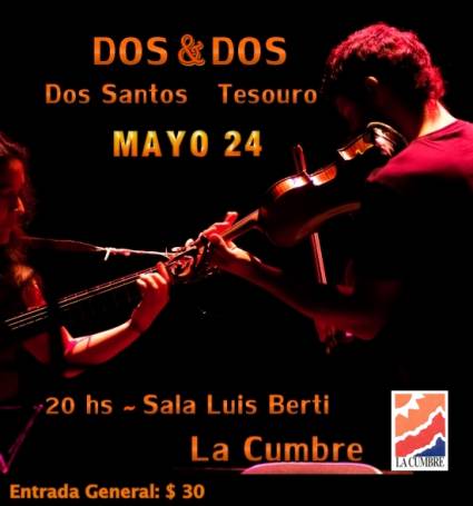 EL DUO DOS SANTOS-TESOURO SE PRESENTA EN LA CUMBRE