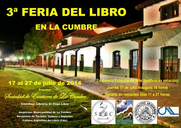 EN LAS VACACIONES DE JULIO, FERIA DE LIBRO EN LA CUMBRE