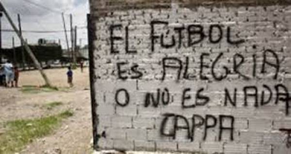 HOMENAJE AL FUTBOL POR NUESTRA POETA MARIA SOLEDAD RANZUGLIA