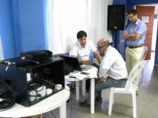 INSTITUCIONES Y VECINOS PRESENTES EN LA PRESENTACION DEL SISTEMA DE SEGURIDAD