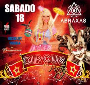 FIESTA CIRCUS EN ABRAXAS CLUB LA CUMBRE