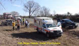 OTRO ACCIDENTE EN LA RUTA 38 - COBERTURA DE CANAL 11