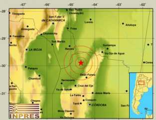 SABADO 21: SE REGISTRARON DOS NUEVOS SISMOS EN CORDOBA