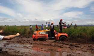 IMPRESIONANTE FOTO DE ROBBY GORDON EN LA ETAPA DE HOY EN CORDOBA