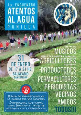 PRIMER ENCUENTRO ATENTOS AL AGUA EN SAN ESTEBAN