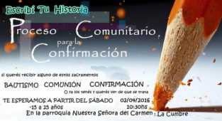 ATENCION VECINOS DE LA CUMBRE