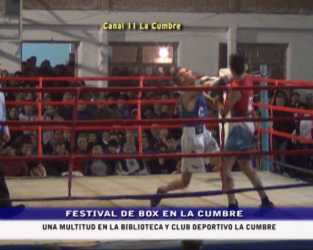 VIDEO DEL KNOCKOUT EN EL FESTIVAL DE BOX DE LA CUMBRE