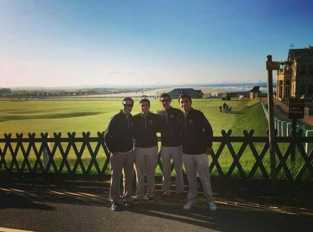 EL GOLFISTA DE LA CUMBRE MATIAS LEZCANO YA ESTA EN ESCOCIA