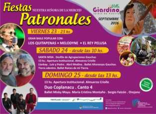 TODA LA INFORMACION DE LAS PATRONALES DE V GIARDINO